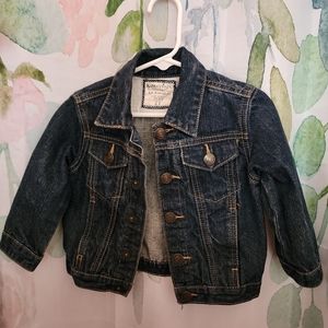 Kitestrings toddler girl cotton dark Denim 2T Jean jacket